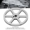 1/4 7 Inch Empty Tape Reel,Aluminum Alloy Open Reel Sound Takeup Reel Disc,Repair Replace Recording Erasing Re Recording,for General Open Reel Decks (Silver) view 3