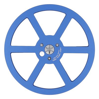 1/4 7 Inch Aluminum Alloy Empty Tape Reel, Superior Sound Quality, Lightweight and Easy to Install, for Universal Application (Blue)