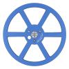 1/4 7 Inch Aluminum Alloy Empty Tape Reel, Superior Sound Quality, Lightweight and Easy to Install, for Universal Application (Blue) view 1
