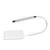 Angoily USB Metal Led Nightstand Lamp Black Light Desk Lamp for Bed Eye-Protecting USB Reading Light Flexible Gooseneck view 1
