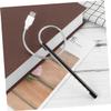 Angoily USB Metal Led Nightstand Lamp Black Light Desk Lamp for Bed Eye-Protecting USB Reading Light Flexible Gooseneck view 4
