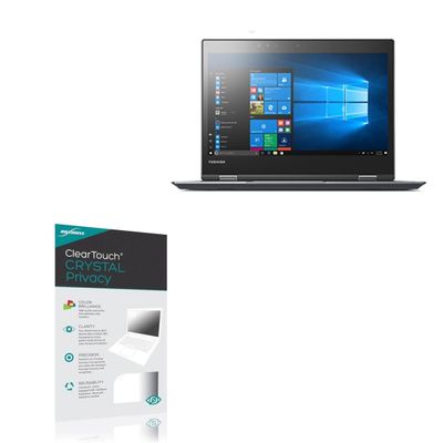 BoxWave Screen Protector Compatible With Toshiba Portege X20W-E-BTO - ClearTouch Crystal Privacy (2-Pack), Privacy Screen Protector Flexible Film Clear