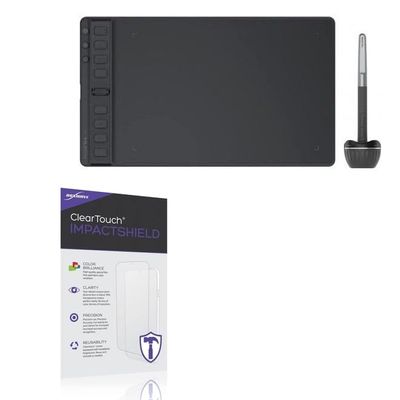 BoxWave Screen Protector Compatible with Huion Inspiroy 2M - ClearTouch ImpactShield (2-Pack), Impenetrable Screen Protector Flexible Film