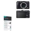 BoxWave Screen Protector Compatible with Canon EOS M6 Mark II - ClearTouch Crystal Privacy (2-Pack), Privacy Screen Protector Flexible Film Clear view 1