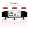 27 Inch Computer Private Screen Filter, Anti Blue Light 16:9 Widescreen Filter Removable Hanging Screen Protector PET Material, Anti for 26-27 Inch Displays view 4