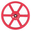 1/4 7 Inch Empty Tape Reel,Aluminum Alloy Open Reel Sound Takeup Reel Disc,Repair Replace Recording Erasing Re Recording,for General Open Reel Decks (Red) view 1
