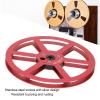 1/4 7 Inch Empty Tape Reel,Aluminum Alloy Open Reel Sound Takeup Reel Disc,Repair Replace Recording Erasing Re Recording,for General Open Reel Decks (Red) view 4