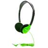 HamiltonBuhl HA2-GRN Personal On-Ear Stereo Headphones 50-Pack  Green, Replaceable Foam Cushions, Adjustable Headband, 5 ft Chew-Resistant Dura-Cord, 3.5mm Stereo Plug view 2