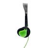 HamiltonBuhl HA2-GRN Personal On-Ear Stereo Headphones 50-Pack  Green, Replaceable Foam Cushions, Adjustable Headband, 5 ft Chew-Resistant Dura-Cord, 3.5mm Stereo Plug view 4