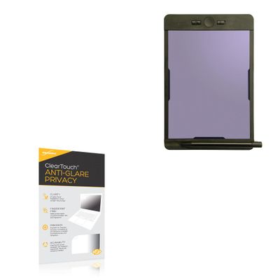 BoxWave Screen Protector Compatible With Boogie Board Blackboard Note (5.5 x 7.25 in) - ClearTouch Anti-Glare Privacy (2-Pack), Privacy Screen Protector Flexible Film Anti-Glare