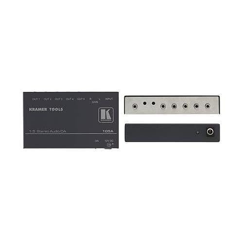 105A 1:5 Stereo Audio Distribution Amplifier