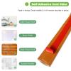 AMUFJJ Self Adhesive Wire Hiders for TV on Wall, Flexible Electric Cord Conduit Holds 2/3/ 4/5/ 9/15/ 30 Cables, Cords Cover Set for Camera/Video/Audio(Holds 2 Cords) view 4