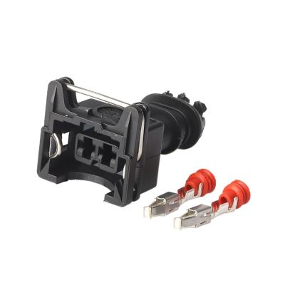 YWZBQL Wen ST 1/5/10 Set 2 Pin Fuel Waterprof EV1 Automotive Electrical Connector Male Female p/Lug 282762-1 282189-1 DJ7021A-3.5-11/21(Female,20 Sets)