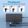 120W 110W Charger Compatible with Panasonic Toughbook CF-74KDMDZ2M CF-D1 40 55 G2 FZ-Y1 FZ-40 FZ-40A FZ-55 FZ-55A FZ-55A0601VM FZ-55A0601VM-CB FZ-55C FZ-55CA60CVM FZ-G2 view 2