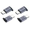 MECCANIXITY 2Pcs Micro USB to Type C Adapter, Micro USB Male to Type C Female Converter Connector for Laptop PC Phone Car view 1