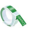 30 Pack Cruxer Replacement for A521203 3D Embossing Tape 12mm x 3m White on Green Self-Adhesive Embossed Label Replacement for Office Mate II 1540 154000 Organizer Xpress Pro 1575 Label Maker view 1