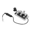 Morse Code Trainer, Professional Radio Communication Teaching Tool, Morse Code Key, Heavy Duty Short Key Telegraph Practice, for Ham Radio Enthusiasts, Students, and Military Training view 1