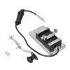 Morse Code Trainer, Professional Radio Communication Teaching Tool, Morse Code Key, Heavy Duty Short Key Telegraph Practice, for Ham Radio Enthusiasts, Students, and Military Training view 2