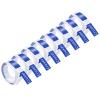 8 Pack Cruxer Replacement for A521206 3D Embossing Tape 12mm x 3m White on Blue Self-Adhesive Embossed Label Replacement for Office Mate II 1540 154000 Organizer Xpress Pro 1575 Label Maker view 1