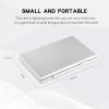 Aluminum SIM Card Case, 16Slots Ultrathin SIM Card Holder, Fit for 8 SIM Card, 8 Micro sim Card, Silver view 3