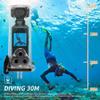E EMZHOLE 4K Action Camera,Body Camera,Ultra HD Underwater Waterproof Sports Camera with Mic Clip, 270 Rotatable Wifi Digital Video Camera Camcorder 1.3 LCD Small Video Camera for Sport Riding Diving view 2