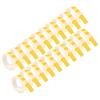 20 Pack Cruxer Replacement for Dymo A521208 3D Embossing Tape 12mm x 3m White on Yellow Self-Adhesive Embossed Label Replacement for Office Mate II 1540 154000 Organizer Xpress Pro 1575 Label Maker view 1