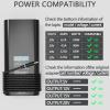 130W Slim AC Adapter Power Charger Compatible with Dell inspiron 16 Plus 7620 i7620 P117F P117F003 17 7706 2-in-1 P98F P98F001 15 7510 i7510 P106F P106F002 7500 i7500 P102F P102F003 view 2