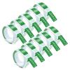 10 Pack Cruxer Replacement for A521203 3D Embossing Tape 12mm x 3m White on Green Self-Adhesive Embossed Label Replacement for Office Mate II 1540 154000 Organizer Xpress Pro 1575 Label Maker view 1