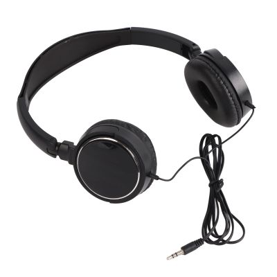 Foldable Compact Wired Headset Stereo HiFi Music Headphone for Studio Headphone, Comfortable Wearing with Skin Friendly Earmuffs Pads, Rotatable Ear Cup and Adjustable Headband