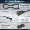 200W 150W Charger Compatible with Asus Vivobook Pro 15 16 14 14X 16X Q543 Q533 N6506 M6500 K6602 M6400 Q Q540 Q540VJ Q540V Q540VJ-I93050 Q530 Q530V Q530VJ Laptop,Gaming/Creator Power Supply Cord view 3