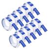 10 Pack Cruxer Replacement for A521206 3D Embossing Tape 12mm x 3m White on Blue Self-Adhesive Embossed Label Replacement for Office Mate II 1540 154000 Organizer Xpress Pro 1575 Label Maker view 1