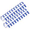 20 Pack Cruxer Replacement for A521206 3D Embossing Tape 12mm x 3m White on Blue Self-Adhesive Embossed Label Replacement for Office Mate II 1540 154000 Organizer Xpress Pro 1575 Label Maker view 1