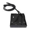 Masyrt 3.5 Inch Floppy Panel with USB 19PIN Type E Input, USB A 5Gbps & Type C 10Gbps, 20Gbps Transfer Rate for PC Desktop view 2