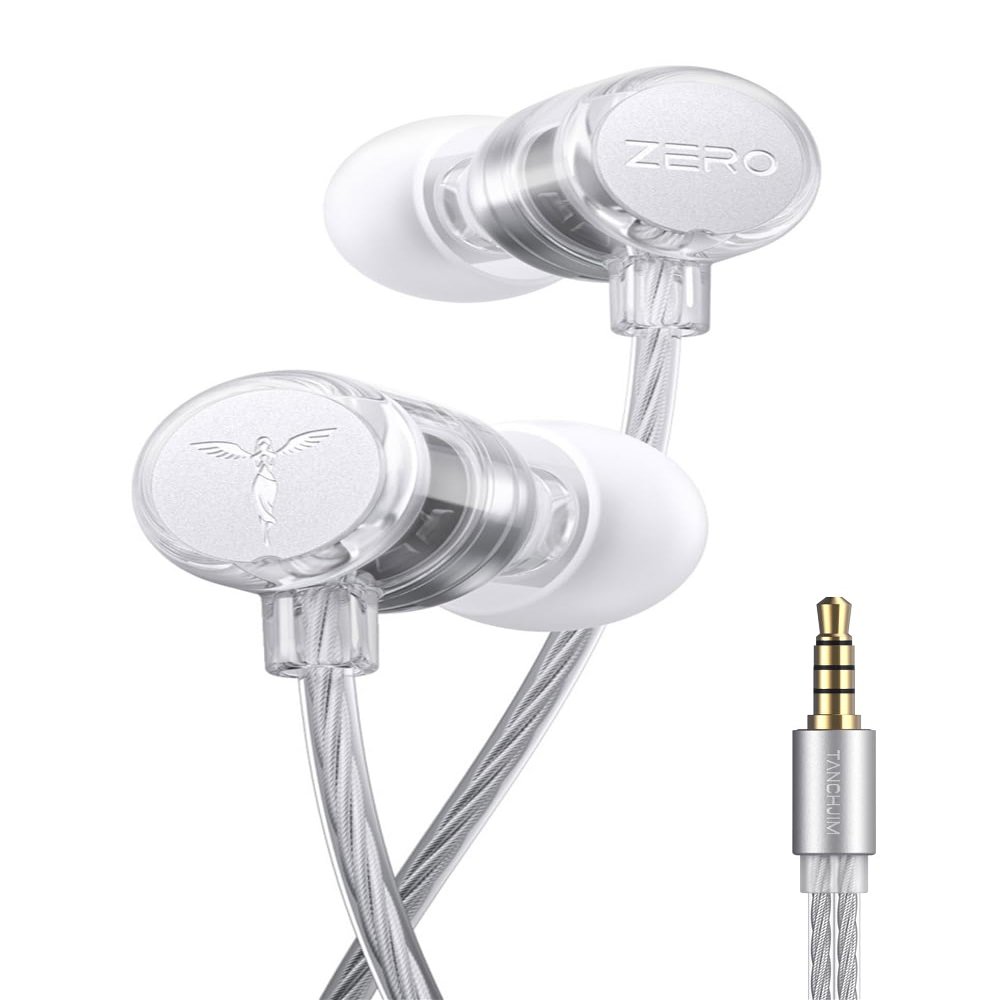 TANCHJIM Zero Ultima Wired in Ear Earphone, 1DD Lightweight IEM-3.5mm (Mic)