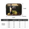 Red Wine Laptop Sleeve 15 inch Shockproof Protective Computer Carrying Cover Water Resistant Computer Bag Laptop Case Briefcase Handbags Portable Laptop Bag Gifts for Men Women view 4