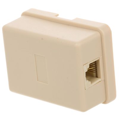 jojofuny Phone Pc Splitter Junction for Easy Installation of Landline Devices Compatible Various Telephones Connect Multiple Lines for Home Office Use