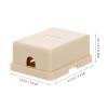 jojofuny Phone Pc Splitter Junction for Easy Installation of Landline Devices Compatible Various Telephones Connect Multiple Lines for Home Office Use view 4
