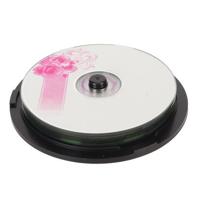 CD R Blank Discs, 52X Speed 730MB Capacity Recordable Disc Blank CDs, for Storing Digital Images, Music Data, 175 Songs, 225 Photos (10PCS)