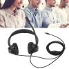 Phone Headsets, Stereo Headphones with Noise Cancelling Microphone, Desk Landline Headset with RJ9 Plug, for VOIP Phone Landline view 3