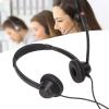 Phone Headsets, Stereo Headphones with Noise Cancelling Microphone, Desk Landline Headset with RJ9 Plug, for VOIP Phone Landline view 4