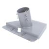 Satellite Internet Pipe Adapter Mount, Corrode Withstand, Easy Installation, Weather Withstand, for Home Commercial Use, Steel, 704g view 1