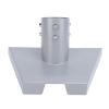 Satellite Internet Pipe Adapter Mount, Corrode Withstand, Easy Installation, Weather Withstand, for Home Commercial Use, Steel, 704g view 3