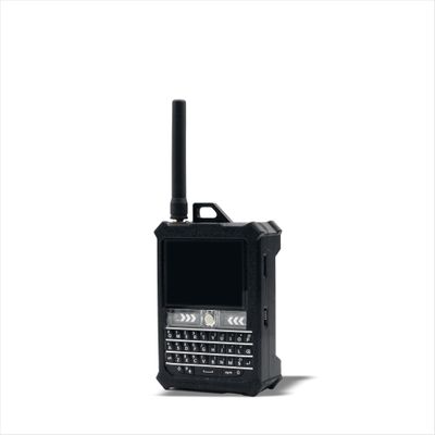 Spec5 Ranger Magnum LoRa Communication Device Meshtastic Off-Grid Radio with GPS, Touchscreen, QWERTY Keyboard, and Long-Range Messaging for Outdoor Adventures (Black)