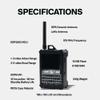 Spec5 Ranger Magnum LoRa Communication Device  Meshtastic Off-Grid Radio with GPS, Touchscreen, QWERTY Keyboard, and Long-Range Messaging for Outdoor Adventures (Black) view 3
