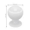 PIR Motion Sensor Alarm, Advanced Infrared Motion Detector LED Reminder Sensor Smart Home Security, PIR Motion Sensor, Detect Distance 68m, 115 Degree Detection Angle, for Day view 2
