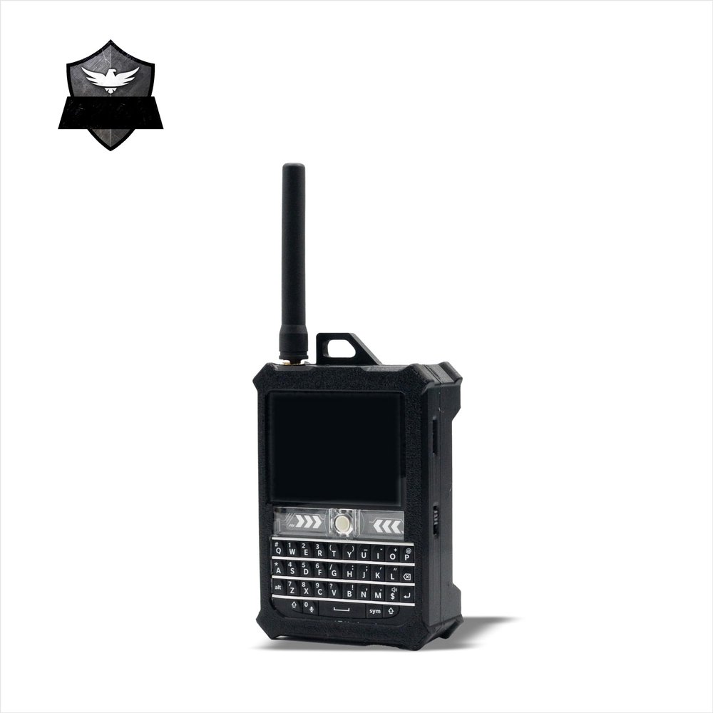 ATAK Enabled Spec5 Ranger Magnum LoRa Communication Device  Meshtastic Off-Grid Radio with GPS, Touchscreen, QWERTY Keyboard, and Long-Range Messaging for Outdoor Adventures (Black)