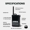 ATAK Enabled Spec5 Ranger Magnum LoRa Communication Device  Meshtastic Off-Grid Radio with GPS, Touchscreen, QWERTY Keyboard, and Long-Range Messaging for Outdoor Adventures (Black) view 3