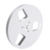 5inch 3 Holes 1/4 Opening Empty Reel, Empty Tape Reel, Aluminum Alloy Open Reel Sound Tape Empty Reel, Empty Reel for NAGRA, for Studer, Reel to Reel Recorder (Silver) view 1