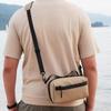 Alex T1 Large Storage Electronics Organizer - YKK Water Resistant, Travel Accessories Sling Bag EDC Makeup Bag, Organizer for Cable Cord Charger ipad - (Khaki) view 4