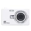 2.4in 4K HD Screen 1080P 180 Flip Video Camera, 50MP Digital Camera, 16X Digital Zoom Anti Shake USB Kids Camera Camcorder Portable Mini Camera for Students, Teens, Kids Gifts view 1